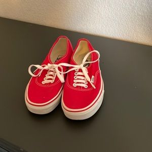 Red Classic Vans